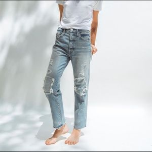 AMO denim Loverboy jeans size 28